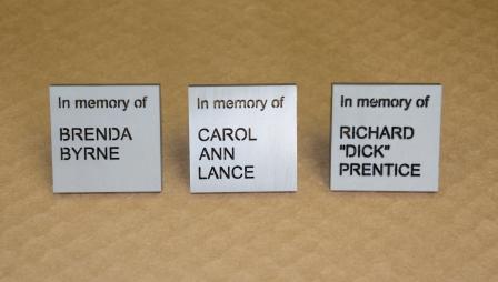 memorial plaques